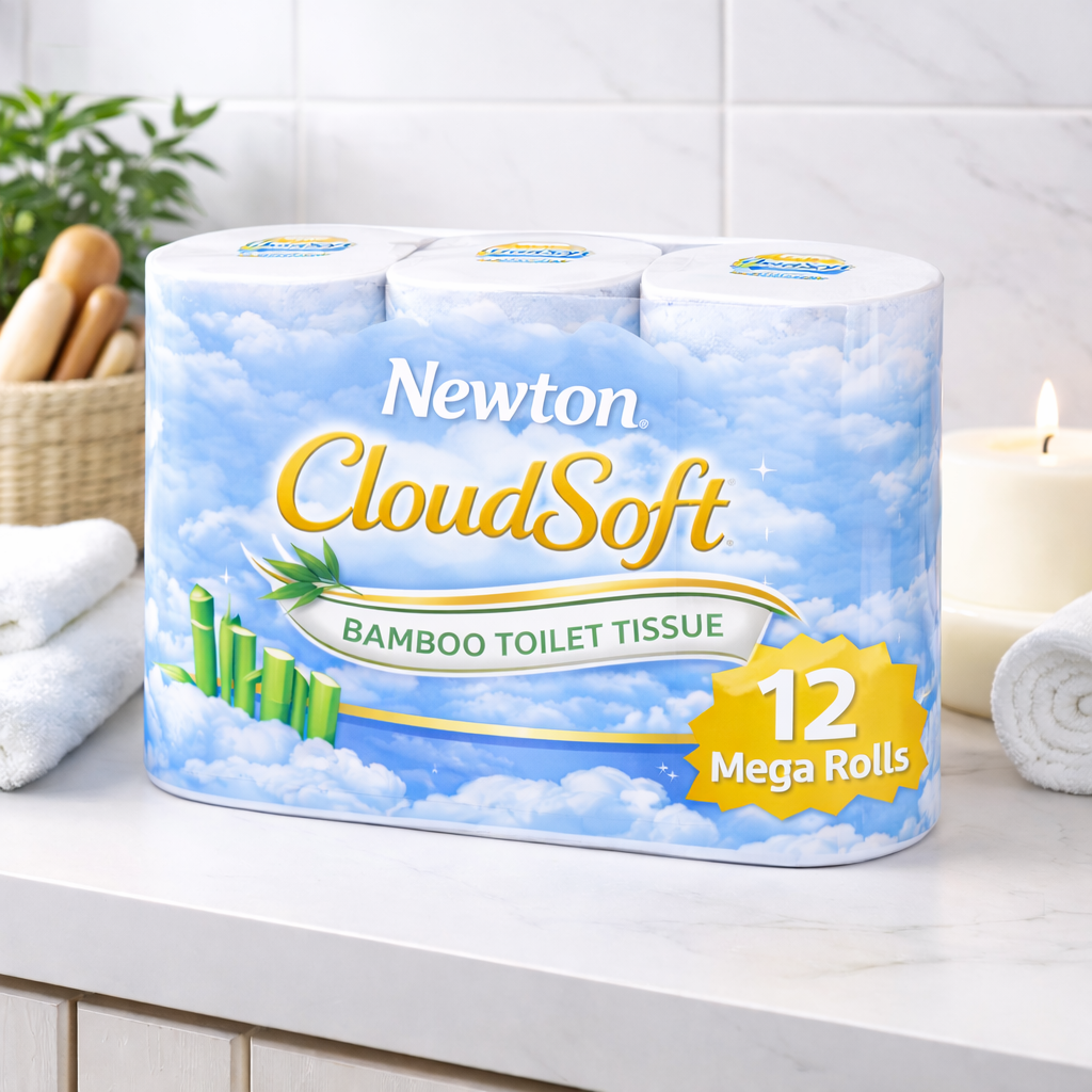 12 Mega Rolls 🧻 | 396 Sheets |  3-Ply Soft & Strong Toilet Paper